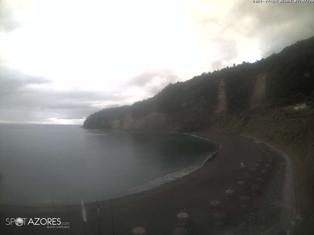 Praia da Ribeira Quente - Webcam